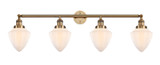 Bathroom Fixtures Four Lights by Innovations ( 405 | 215-BB-G661-7 Franklin Restoration ) 