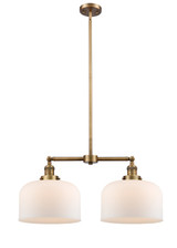 Mid. Chandeliers Glass Down by Innovations ( 405 | 209-BB-G71-L Franklin Restoration ) 