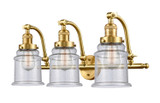 Bathroom Fixtures Three Lights by Innovations ( 405 | 515-3W-SG-G184 Franklin Restoration ) 