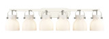 Bathroom Fixtures Five+Lights by Innovations ( 405 | 423-6W-PN-G412-6WH Downtown Urban ) 