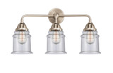 Bathroom Fixtures Three Lights by Innovations ( 405 | 288-3W-SN-G184-LED Nouveau 2 ) 