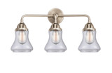 Bathroom Fixtures Three Lights by Innovations ( 405 | 288-3W-SN-G192-LED Nouveau 2 ) 