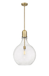 Pendants Glass Down by Innovations ( 405 | 492-1S-BB-G584-16-LED Auralume ) 