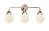 Bathroom Fixtures Three Lights by Innovations ( 405 | 288-3W-SN-G201-6 Nouveau 2 ) 