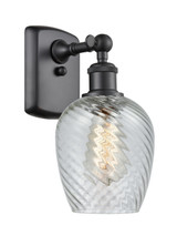Sconces Single Glass by Innovations ( 405 | 516-1W-BK-G292-LED Ballston ) 