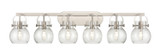 Bathroom Fixtures Five+Lights by Innovations ( 405 | 423-6W-SN-G410-6SDY Downtown Urban ) 