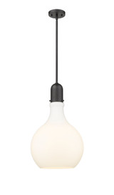 Pendants Glass Down by Innovations ( 405 | 492-1S-BK-G581-14-LED Auralume ) 