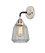 Sconces Single Glass by Innovations ( 405 | 288-1W-BPN-G142-LED Nouveau 2 ) 
