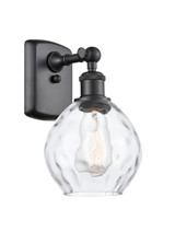 Sconces Single Glass by Innovations ( 405 | 516-1W-BK-G362-LED Ballston ) 