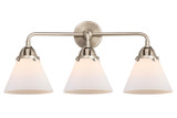 Bathroom Fixtures Three Lights by Innovations ( 405 | 288-3W-SN-G41-LED Nouveau 2 ) 