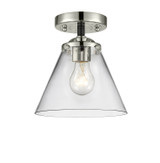 Semi-Flush Mts. Glass Down by Innovations ( 405 | 284-1C-BPN-G42-LED Nouveau ) 