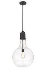 Pendants Glass Down by Innovations ( 405 | 492-1S-BK-G582-14-LED Auralume ) 
