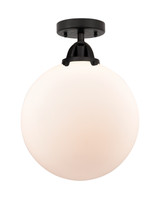 Semi-Flush Mts. Cage by Innovations ( 405 | 288-1C-BK-G201-12 Nouveau 2 ) 