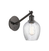 Sconces Single Glass by Innovations ( 405 | 317-1W-OB-G292 Ballston ) 