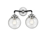 Bathroom Fixtures Two Lights by Innovations ( 405 | 284-2W-BPN-G204-6 Nouveau ) 