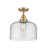Semi-Flush Mts. Glass Down by Innovations ( 405 | 447-1C-BB-G74-L Caden ) 