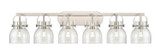 Bathroom Fixtures Five+Lights by Innovations ( 405 | 423-6W-SN-G412-6SDY Downtown Urban ) 