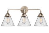 Bathroom Fixtures Three Lights by Innovations ( 405 | 288-3W-SN-G44-LED Nouveau 2 ) 