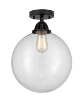 Semi-Flush Mts. Cage by Innovations ( 405 | 288-1C-BK-G202-12 Nouveau 2 ) 