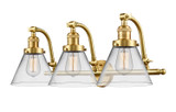 Bathroom Fixtures Three Lights by Innovations ( 405 | 515-3W-SG-G42-LED Franklin Restoration ) 