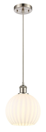 Mini Pendants Glass Down by Innovations ( 405 | 516-1P-SN-G1217-8WV Ballston ) 