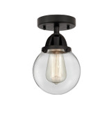 Semi-Flush Mts. Cage by Innovations ( 405 | 288-1C-BK-G202-6-LED Nouveau 2 ) 