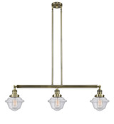 Linear/Island 3 Light Bar by Innovations ( 405 | 213-AB-G534 Franklin Restoration ) 