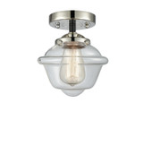 Semi-Flush Mts. Glass Down by Innovations ( 405 | 284-1C-BPN-G532 Nouveau ) 
