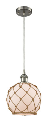 Mini Pendants Cable by Innovations ( 405 | 516-1P-SN-G121-8RB-LED Ballston ) 