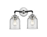 Bathroom Fixtures Two Lights by Innovations ( 405 | 284-2W-BPN-G52 Nouveau ) 