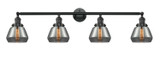 Bathroom Fixtures Four Lights by Innovations ( 405 | 215-BK-G173 Franklin Restoration ) 