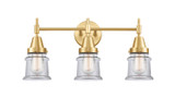 Bathroom Fixtures Three Lights by Innovations ( 405 | 447-3W-SG-G182S-LED Caden ) 