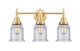 Bathroom Fixtures Three Lights by Innovations ( 405 | 447-3W-SG-G184 Caden ) 