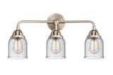 Bathroom Fixtures Three Lights by Innovations ( 405 | 288-3W-SN-G54-LED Nouveau 2 ) 