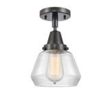 Semi-Flush Mts. Glass Down by Innovations ( 405 | 447-1C-BK-G172-LED Caden ) 
