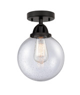 Semi-Flush Mts. Cage by Innovations ( 405 | 288-1C-BK-G204-8 Nouveau 2 ) 