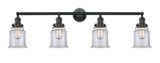Bathroom Fixtures Four Lights by Innovations ( 405 | 215-BK-G182-LED Franklin Restoration ) 