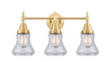 Bathroom Fixtures Three Lights by Innovations ( 405 | 447-3W-SG-G192-LED Caden ) 