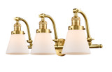 Bathroom Fixtures Three Lights by Innovations ( 405 | 515-3W-SG-G61 Franklin Restoration ) 