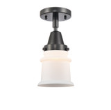 Semi-Flush Mts. Glass Down by Innovations ( 405 | 447-1C-BK-G181S-LED Caden ) 