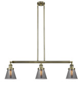 Linear/Island 3 Light Bar by Innovations ( 405 | 213-AB-G63-LED Franklin Restoration ) 
