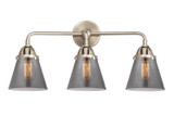 Bathroom Fixtures Three Lights by Innovations ( 405 | 288-3W-SN-G63-LED Nouveau 2 ) 