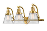 Bathroom Fixtures Three Lights by Innovations ( 405 | 515-3W-SG-G62-LED Franklin Restoration ) 