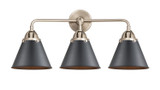 Bathroom Fixtures Three Lights by Innovations ( 405 | 288-3W-SN-M13-BK Nouveau 2 ) 
