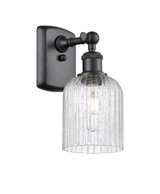 Sconces Single Glass by Innovations ( 405 | 516-1W-BK-G559-5SDY Ballston ) 