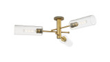 Semi-Flush Mts. Multi-port/Cluster by Innovations ( 405 | 434-3F-BB-G434-12CL Downtown Urban ) 
