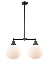 Linear/Island 2 Light Bar by Innovations ( 405 | 209-BK-G201-10-LED Franklin Restoration ) 