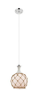 Mini Pendants Glass Down by Innovations ( 405 | 415-1PR-PN-G121-8RB Ballston ) 