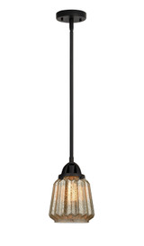 Mini Pendants Glass Down by Innovations ( 405 | 288-1S-BK-G146-LED Nouveau 2 ) 