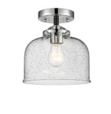 Semi-Flush Mts. Glass Down by Innovations ( 405 | 284-1C-BPN-G74-LED Nouveau ) 